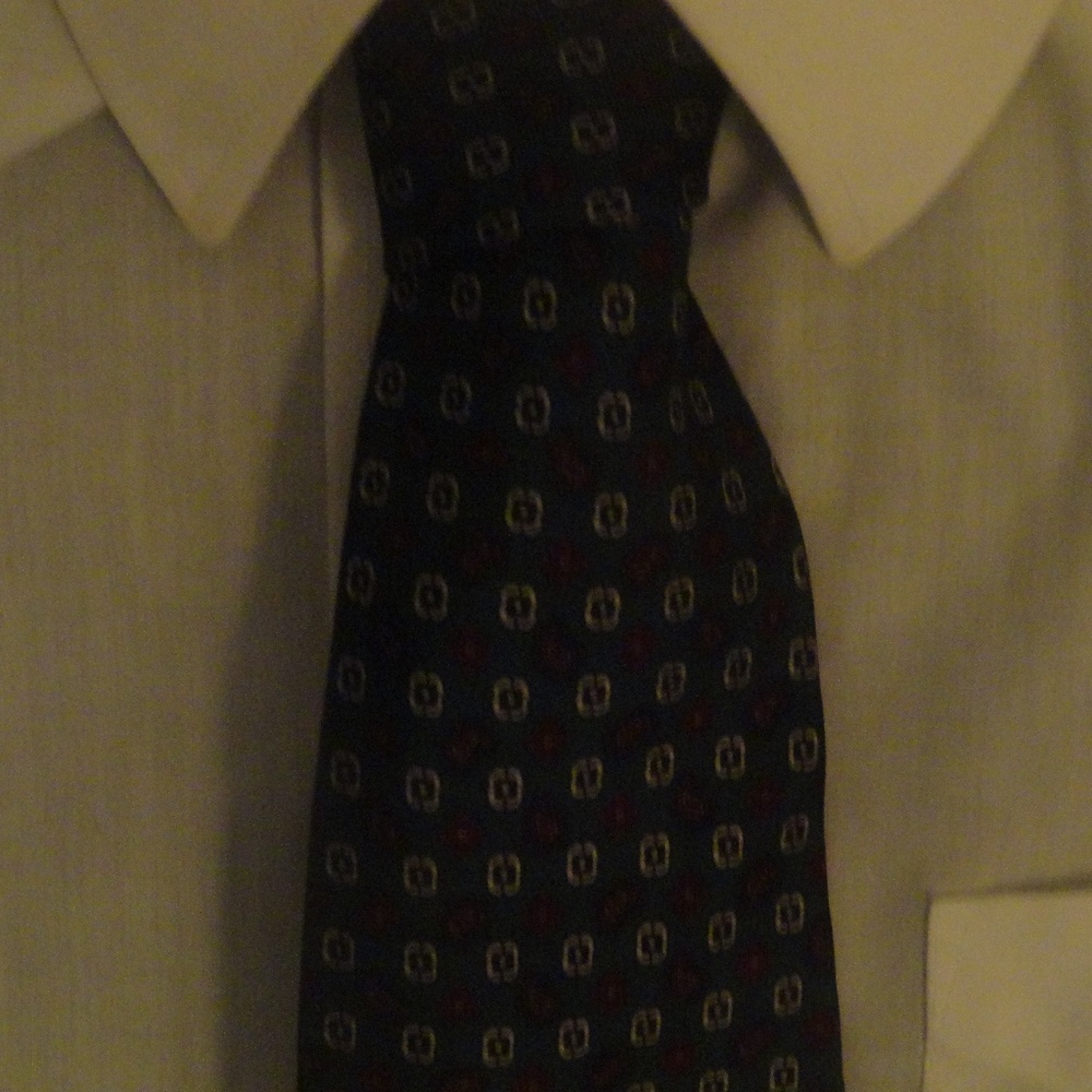 7th Ave Mens Silk Tie Vintage